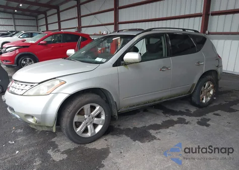 2007 Nissan Murano Sl из США, поврежденный, VIN JN8AZ08W97W646460